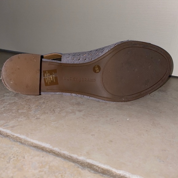 Gray summer heels - Picture 5 of 5